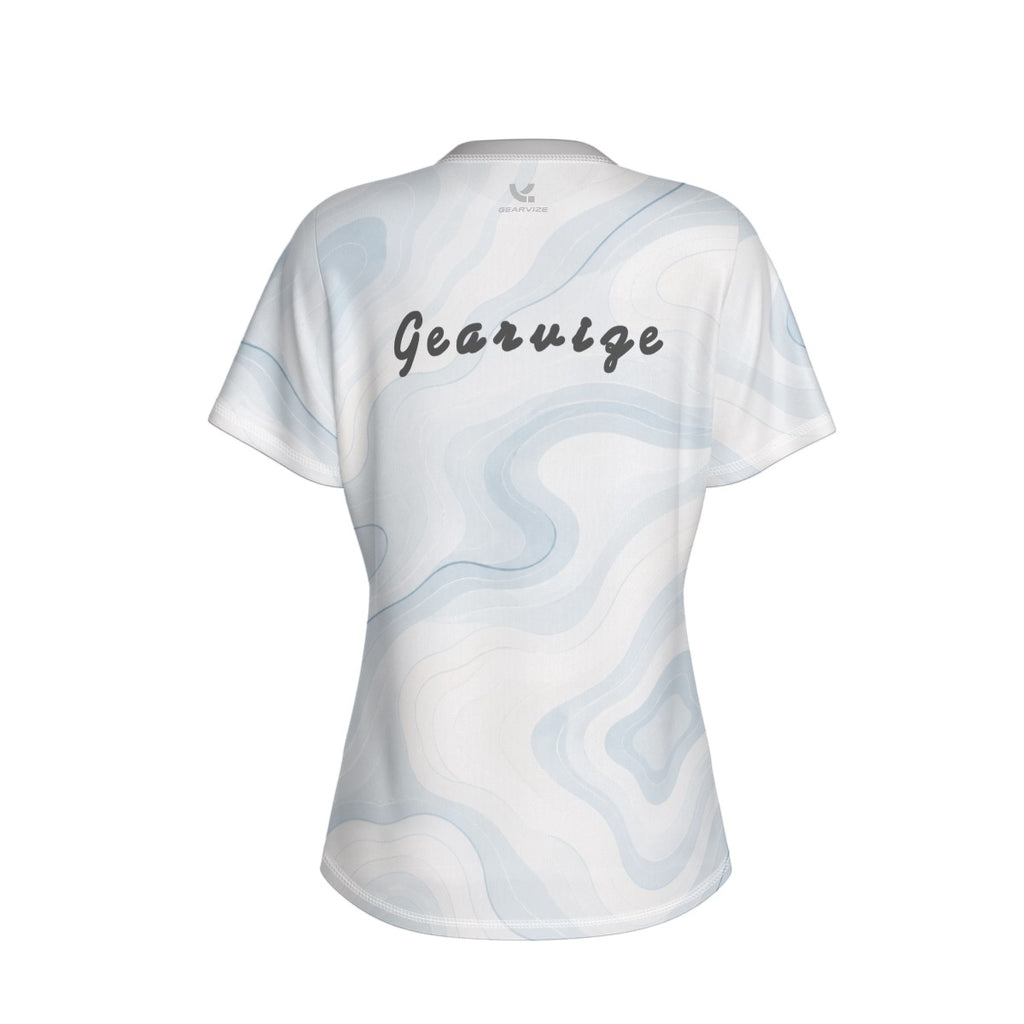 Women's Sport T-Shirt-Wave Marks