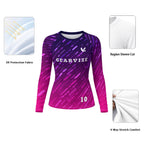 Badminton Raglan Top – Violet Motion