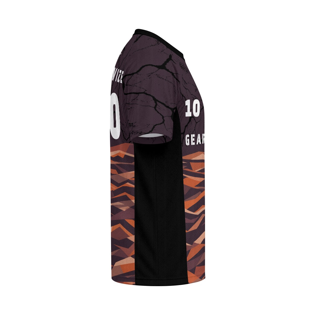 Soccer Jacquard Mesh Jersey – Copper Shards