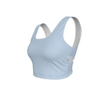 Yoga Cross-Back Sports Bra – Sky Blue