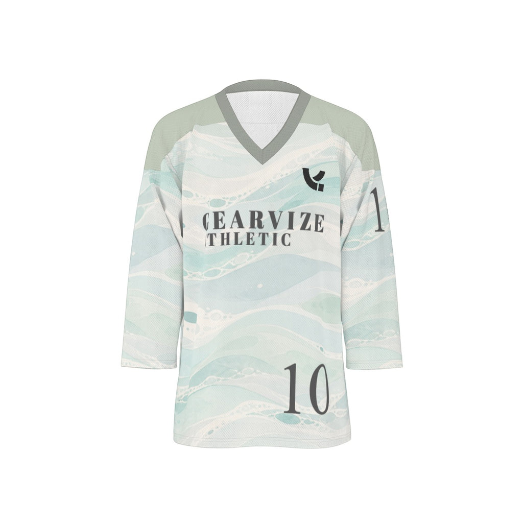 Hockey V-Neck Jersey – Mint Flow
