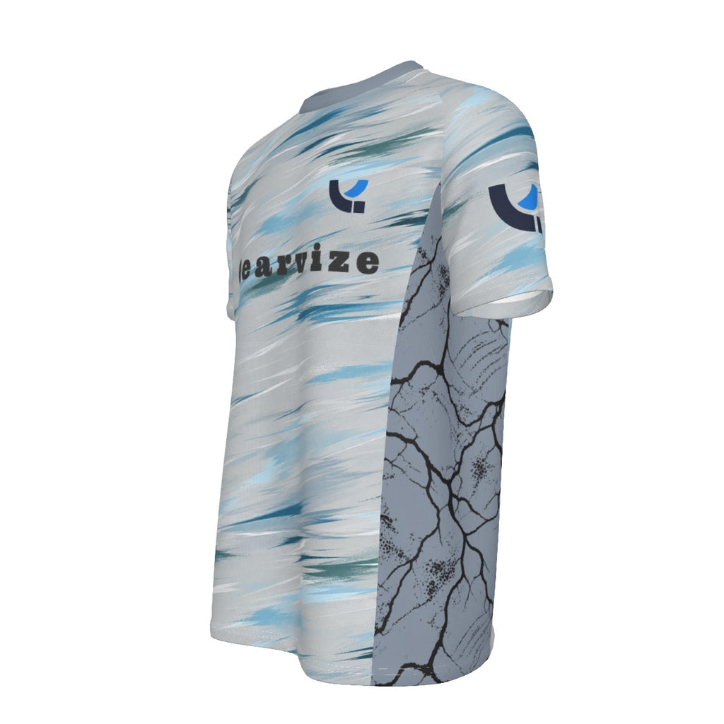 Badminton Jersey – Glacier Brushstroke