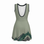 Girls Tennis Romper – Forest Terrain