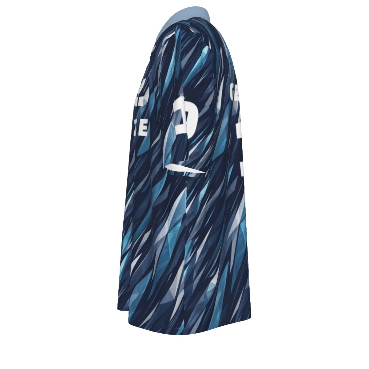 Soccer Performance Polo – Blue Shards