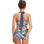 Swim Halter Set – Blue Wave