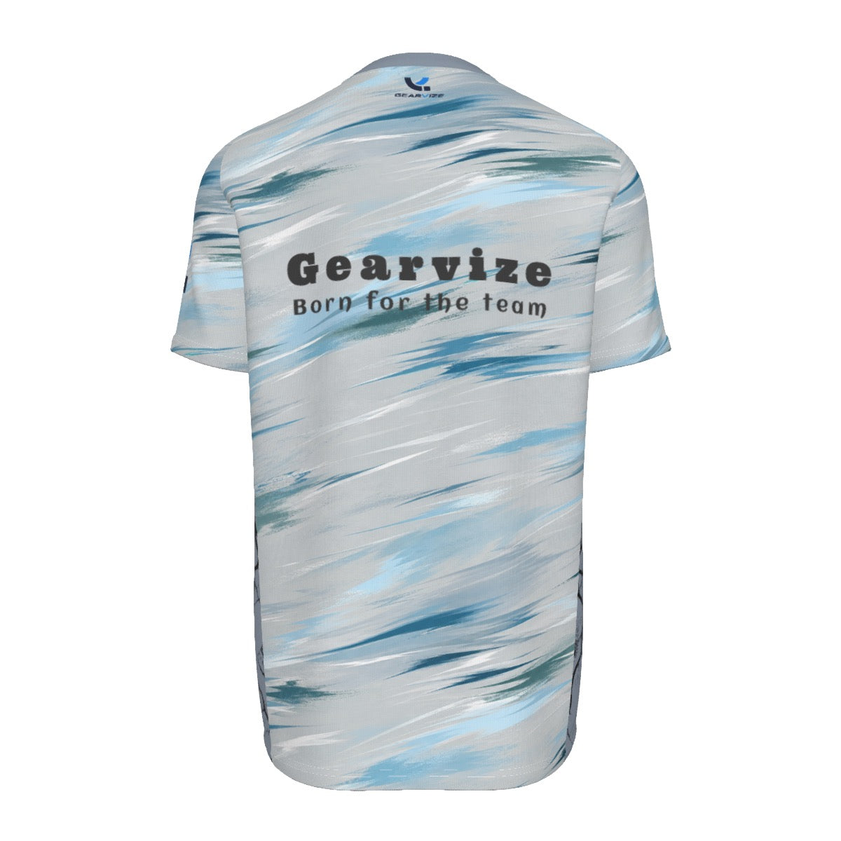 Badminton Jersey – Glacier Brushstroke