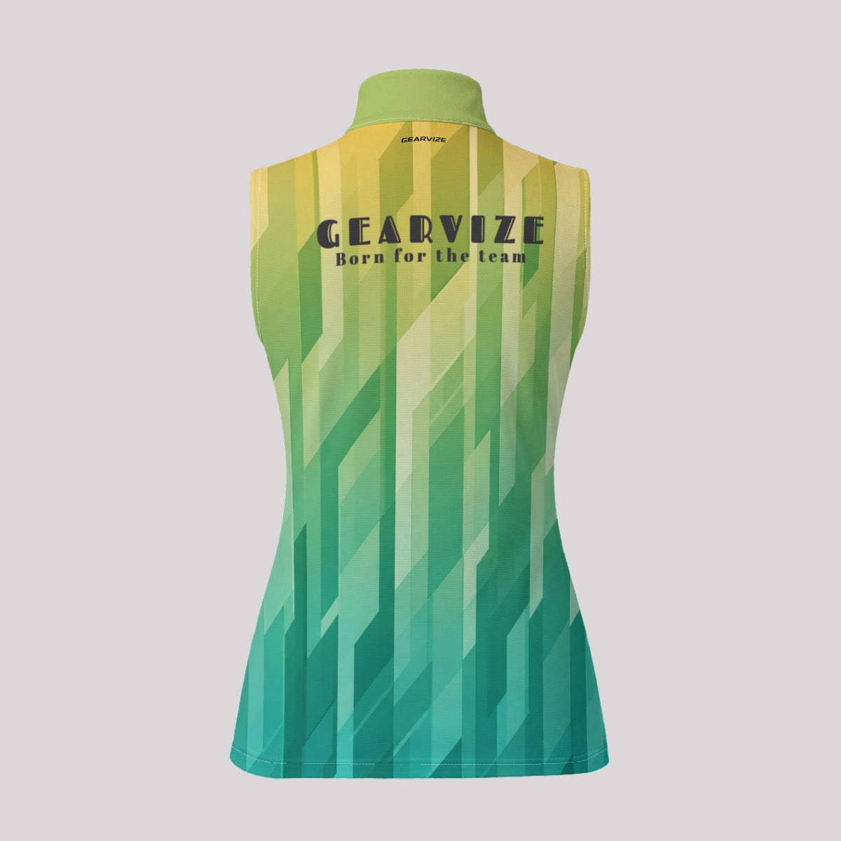 Badminton Sleeveless Polo – Coastal Gradient