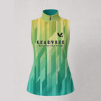 Badminton Sleeveless Polo – Coastal Gradient
