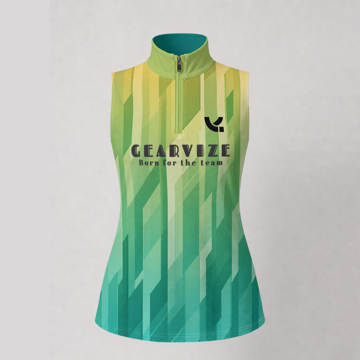 Badminton Sleeveless Polo – Coastal Gradient