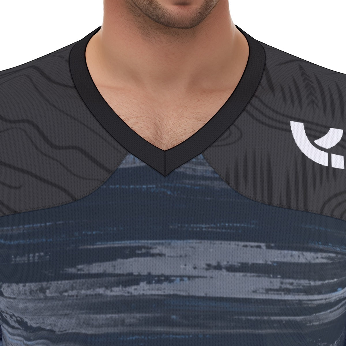 Soccer Jersey – Slate Brushstroke
