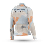 Cycling Long-Sleeve Jersey – Pastel Camo