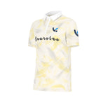 Badminton Performance Polo – Lemon Marble