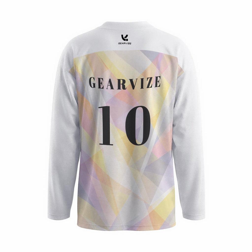 Hockey Small-Collar Jersey – Prism Pastel