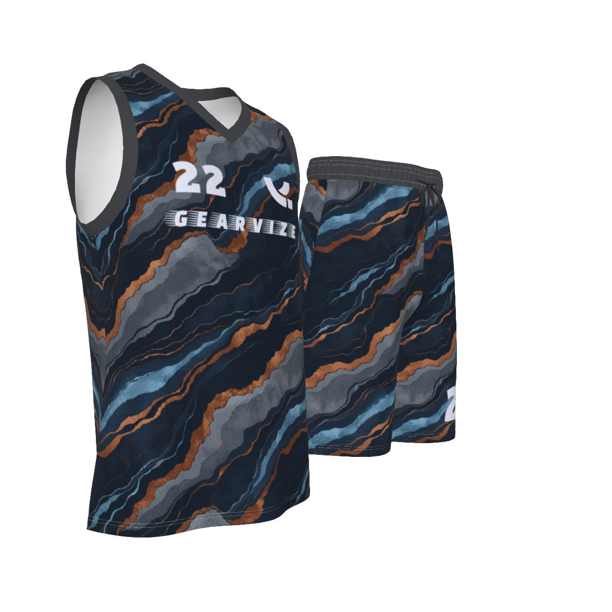 Basketball V-Neck Set – Storm Terrain