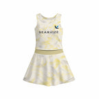 Tennis Skirt Set – Lemon Marble