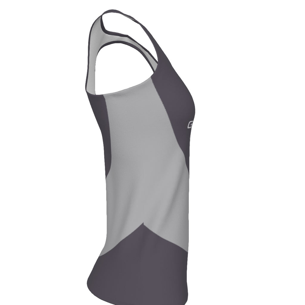 Fitness Workout Tank – Graphite Colorblock