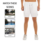 Running Split Shorts – Sand Contour
