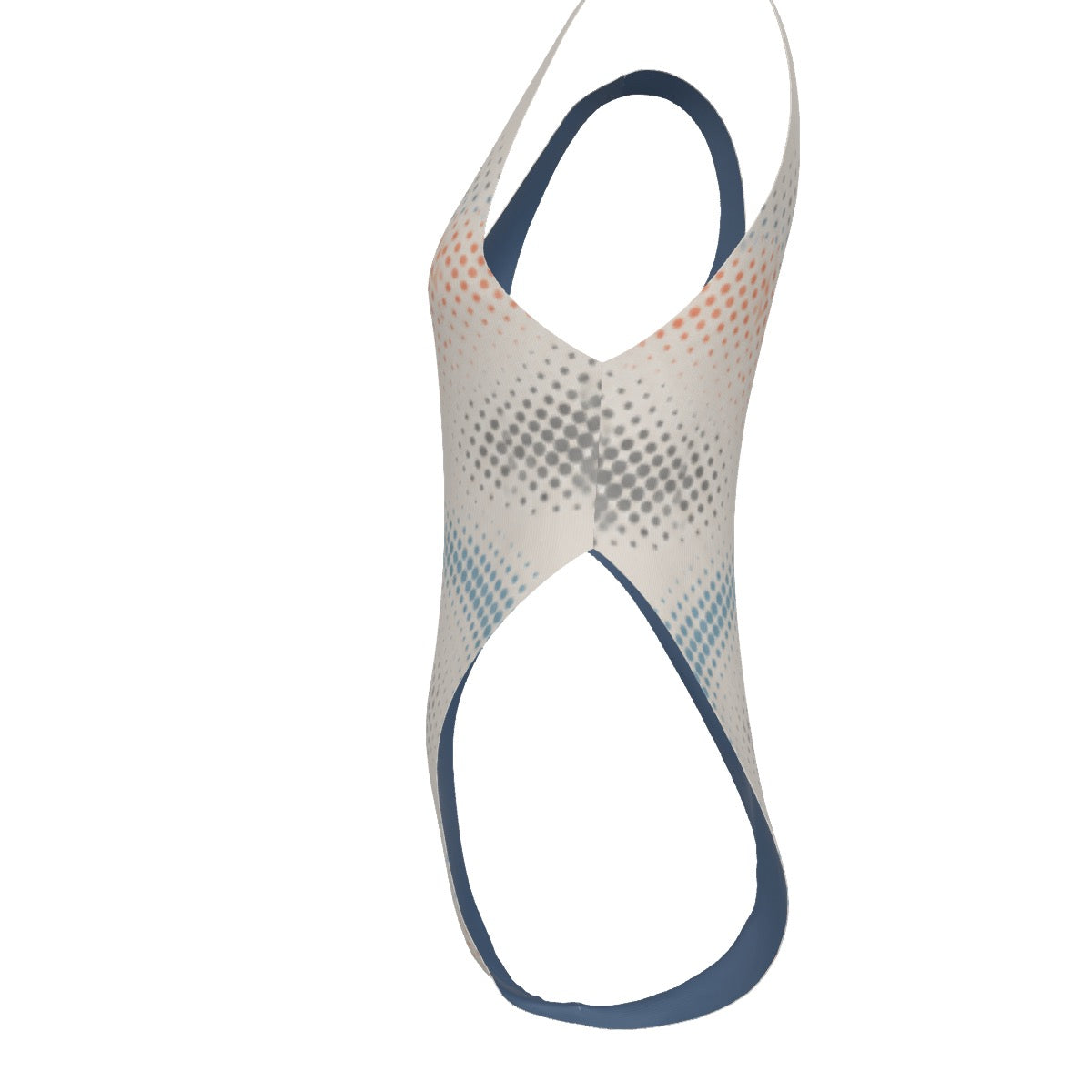 Swim One-Piece – Silver Gradient