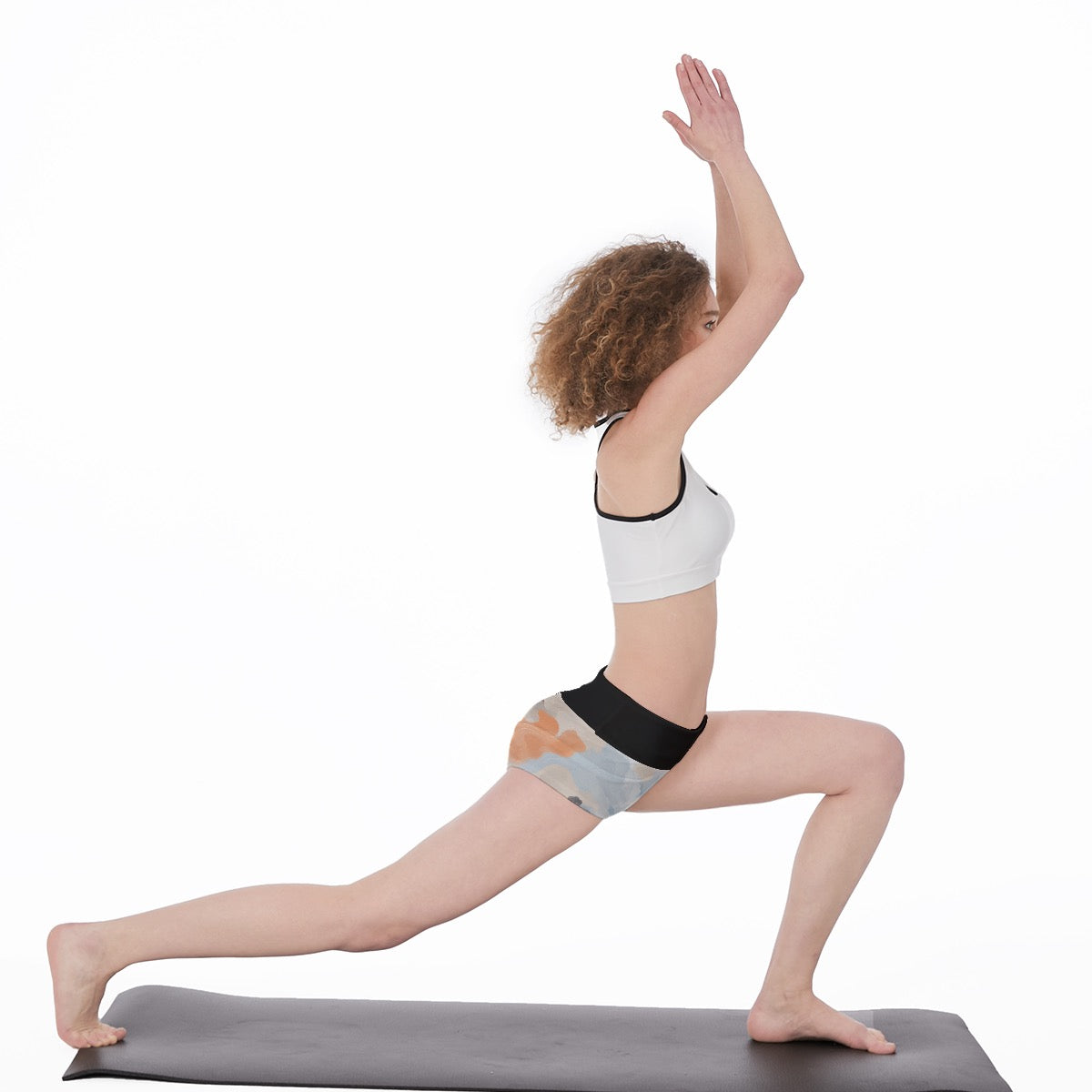 Yoga Shorts – Cloud Wash