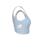 Yoga Cross-Back Sports Bra – Sky Blue