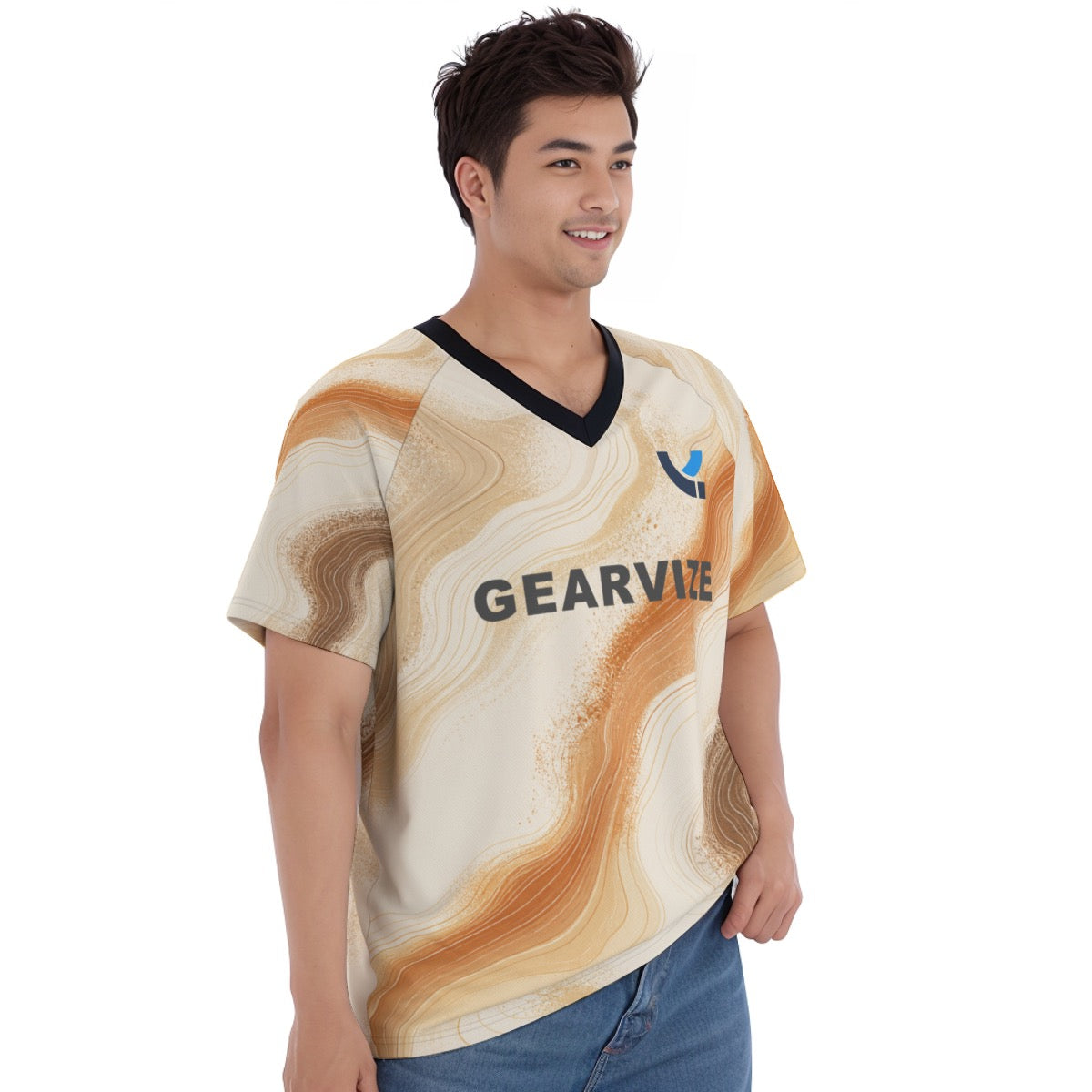 Active Jersey – Sand Contour