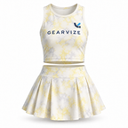 Tennis Skirt Set – Lemon Marble