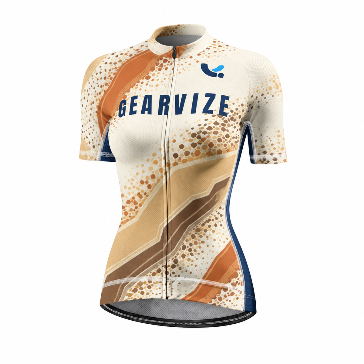 Women’s Cycling Jersey – Sand Mosaic