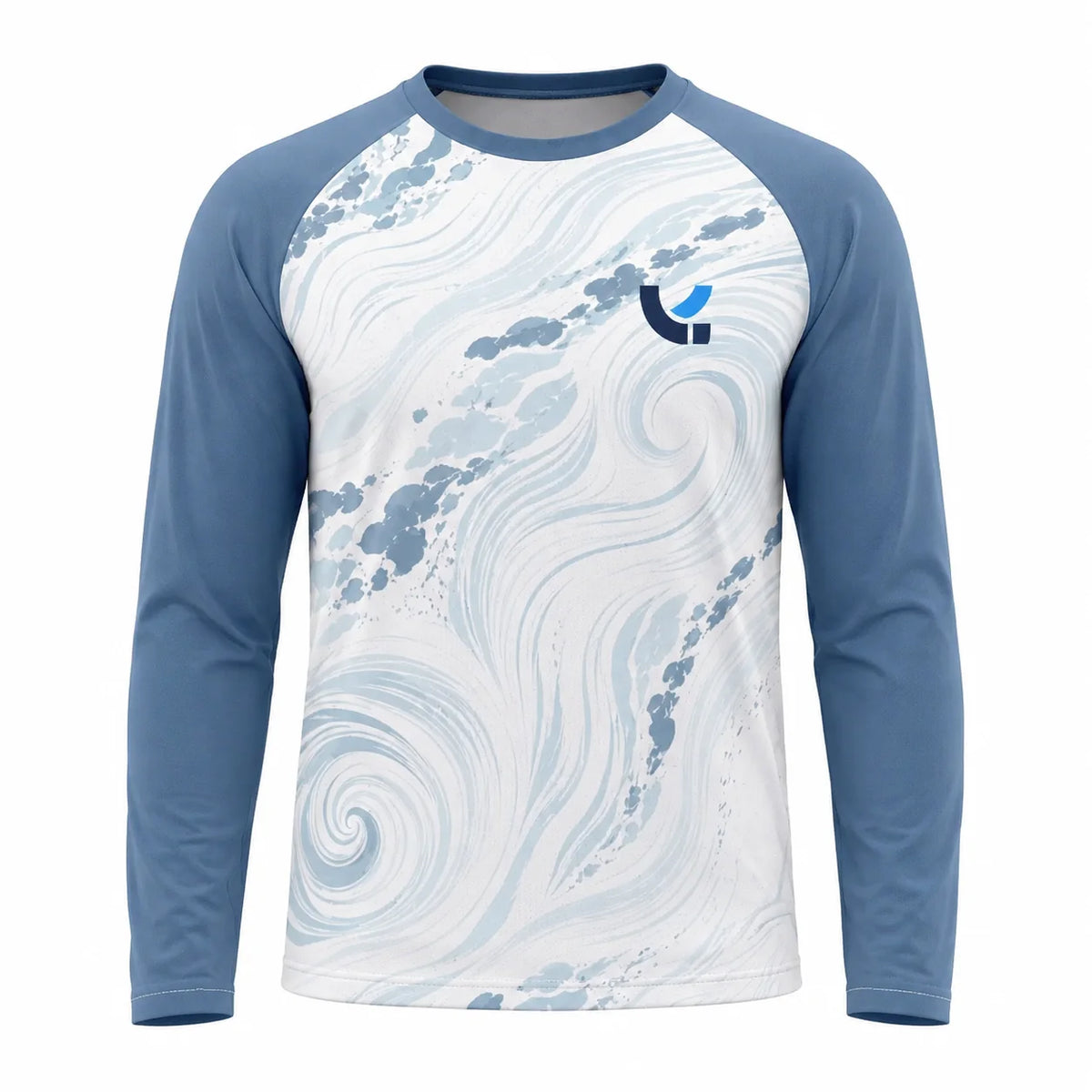 Sport Long-Sleeve Top-Mist Contour