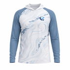 Running Hooded Top – Mist Contour