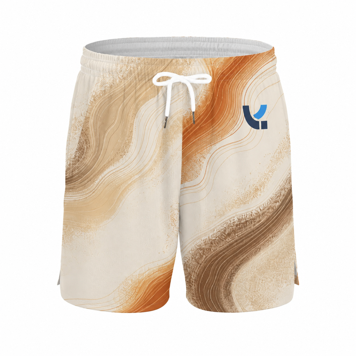 Running Split Shorts – Sand Contour